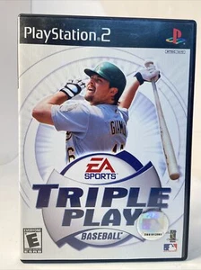 PS2 Triple Play Béisbol Sony PlayStation 2 con Manual EA Sports 2001 Clasificado E - Imagen 1 de 6