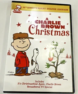 Charlie Brown Christmas 50th Anniversary, A: Deluxe Edition - DVD - - Picture 1 of 3