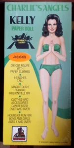 Vharlie's Angels Jaclyn Smith Kelly Papierpuppe BRANDNEU - Bild 1 von 2