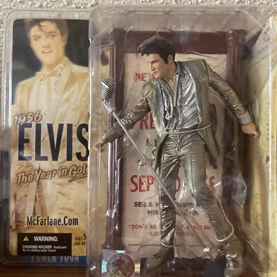 McFarlane Toys Elvis Presley 1956 The Year In Gold 4th Edition 2005 Figure - Image 1 of 4