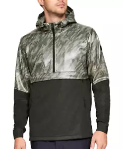 Chaqueta rompevientos híbrida Under Armour Storm Coldgear para hombre 1/2 con cremallera $120 - Imagen 1 de 10