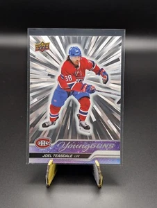2023-24 Upper Deck Series 2 Joel Teasdale #459 Young Guns Silver Outburst Rookie - Picture 1 of 2