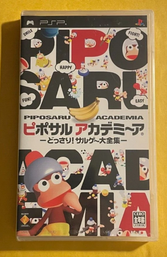 Pipo Saru Academia (Ape Escape Academy) [JAPAN IMPORT] Sony PSP BRAND NEW SEALED - Image 1 of 4