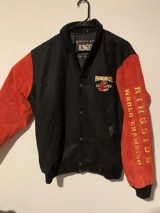 VINTAGE RINGSIDERS CLUB BOXEN SPORT JACKE Letterman LG SAMMLERSTÜCK 2004 - Bild 1 von 4