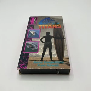 Surfer Magazine - Clash Of The Titans (VHS, 1990) Derek Ho- RARE Vintage Surfing - Picture 1 of 6