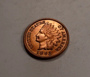 1892 Indian Head Cent Penny * Choice BU Red * XI428 - Picture 1 of 2
