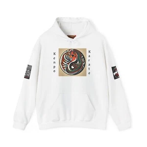 Kenpo karate tiger dragon Hooded Sweatshirt - Picture 1 of 21