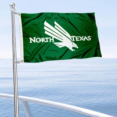 University of North Texas UNT Boat and Golf Cart Flag Cover