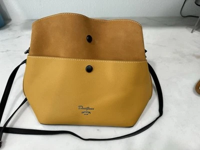 Elegante Bandolera David Jones Amarillo Elegante y Versátil Foto 1 de 4