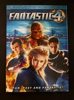 Fantastic Four (DVD, 2005) Brand New Sealed Widescreen Marvel Movie Jessica Alba Foto 1 de 3