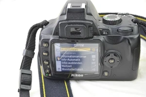 Nikon D60 10.2MP DSLR Kamera Body, Auslösungen /shutter count 2916,  !lesen!! - Bild 1 von 4