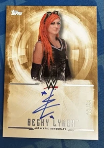  2017 Topps WWE Undisputed - Autógrafos Becky Lynch #UA-BL Bronce/99 (AU) - Imagen 1 de 2