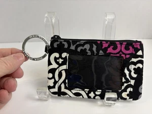 Vera Bradley Card ID Coin Key Case Mini Wallet Canterbury Retired Pattern - Picture 1 of 5