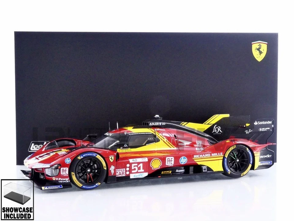 LOOKSMART 1/18 - FERRARI 499P HYPERCAR - LE MANS 2024 LS18LM049 - Photo 1/1