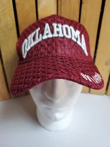 NCAA Oklahoma Sooners Cap Puffy Mesh Adjustable Hook And Loop EUC  - Bild 1 von 6