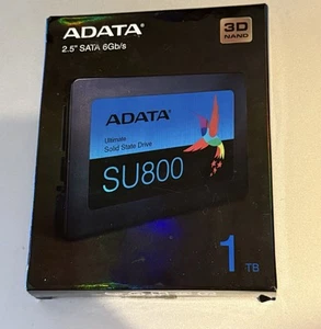 Sealed NEW ADATA Ultimate SU800 1TB 2.5" SATA III Internal SSD (ASU800SS-1TT-C) - Afbeelding 1 van 2