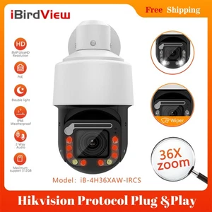 8MP 4K 36XZoom Dual Light Speed PTZ Camera PoE 2Way Audio Hikvision Protocol - Picture 1 of 15