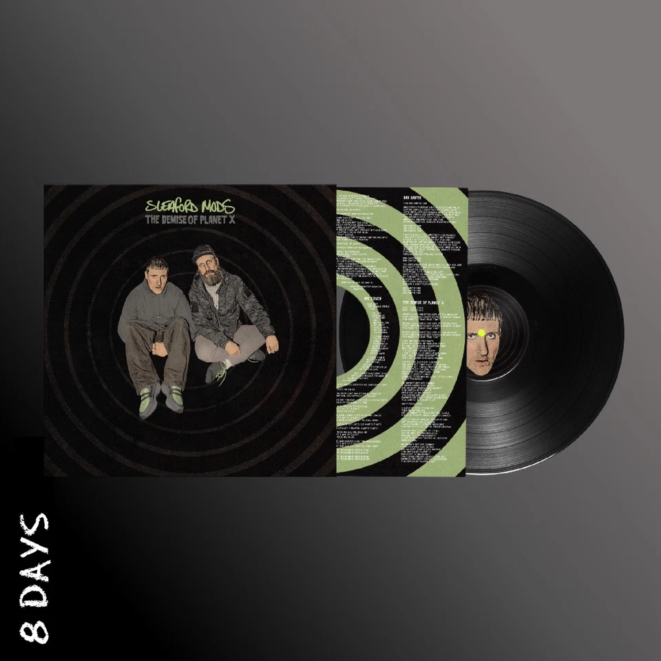 Sleaford Mods - The Demise Of Planet X - Black Vinyl - Presale Ships By 16/1/26 - Image 1 of 1