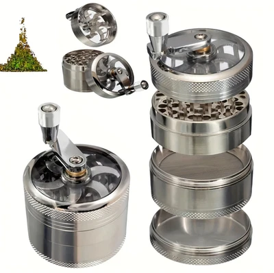 1pc Stainless Steel Nutmeg Ginger Rock Salt Pepper Grinder Crusher Tool - NEW - Image 1 of 4