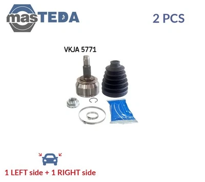 KIT DE JUNTA CV EJE DE TRANSMISIÓN VKJA 5771 PAR LADO RUEDA DELANTERA SKF 2 PIEZAS PARA FIAT 500X Foto 1 de 4