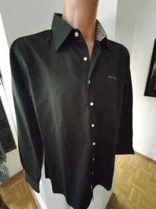 Edles Herrenhemd 🎩 PAUL SMITH 🎩 schwarz, leichter Sheen Gr. XXL - Bild 1 von 8