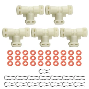 Thermoblock Connector Water Tube Kit for Saeco Fully Automatic Coffee Machines - Picture 1 of 10