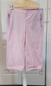 Pantalones cortos cargo rosa DKNY para mujer talla 7 - Imagen 1 de 13