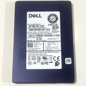 3DCP0 DELL MICRON  480GB 6Gb/s 2.5” SATA SSD MTFDDAK480TDC - Picture 1 of 3