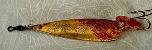 Alpha SLIM JIM 3/8 oz Vintage Lure Aust Metal 1960’s-Rarest-Nice Design. - Picture 1 of 3