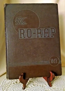ROANOKE RAPIDS HIGH SCHOOL JAHRBUCH 1947 VOL 2 THE RO-RAP NC BECKTOLD ST LOUIS. - Bild 1 von 15