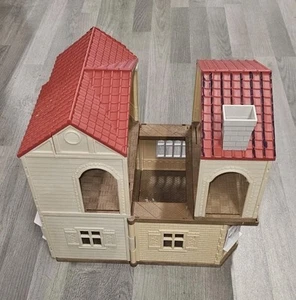 Sylvanian Families 5480 Big Red Roof House Incomplete - Picture 1 of 8