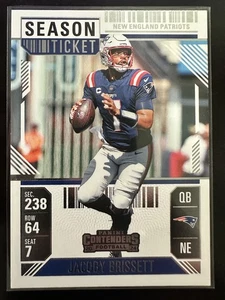 2024 Panini Contenders Football - Jacoby Brissett - Season Ticket #67 - Picture 1 of 2