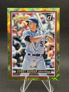 2018 Panini Donruss All Stars Gold /99 Corey Seager #AS9 - Picture 1 of 2
