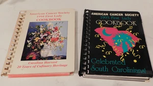 1993 1994 American Cancer Society First Lady Cookbooks South Carolina - Picture 1 of 4