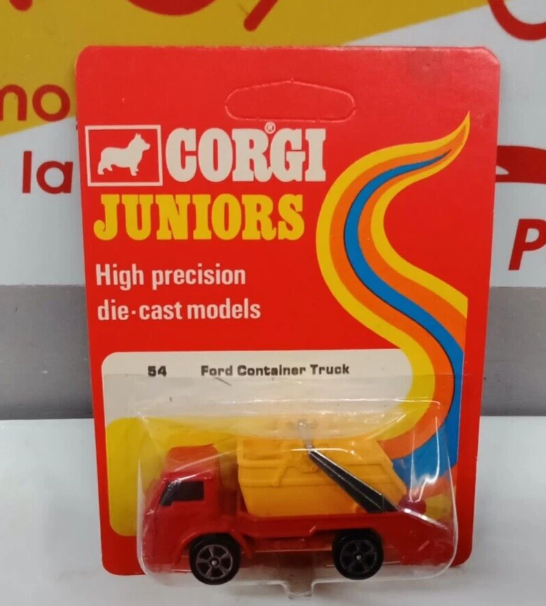 CORGI JUNIOR  1/64 FORD CONTAINER TRUCK  54 - Immagine 1 di 1