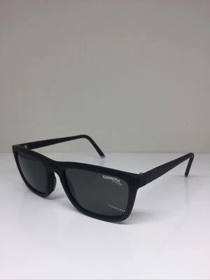 New Vintage Carrera 4801 Sunglasses Ultrasight Lenses 55mm Silicone Black Rubber - Image 1 of 4