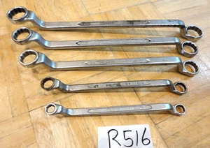 INDESTRO TOOLS 5 PIECE SAE. DEEP OFFSET BOX-END WRENCH SET  3/8- 1 INCH - Picture 1 of 13