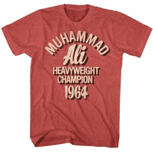 Camiseta para hombre Muhammad Ali campeón de boxeo peso pesado 1964 leyenda - Imagen 1 de 5