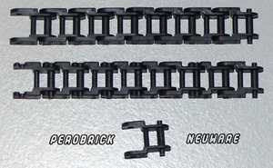 Lego Technic Technik 25 x Kettenglied schmal schwarz Kettenglieder #3711 NEUWARE - Bild 1 von 1