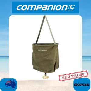 COMPANION CANVAS BUCKET SHOWER 20L - HEAVY DUTY - PORTABLE SHOWER - Picture 1 of 3