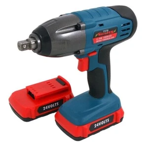 24V Li-Ion Akku Schlagschrauber Pistole 1/2" Antrieb 2 Lithium Akkus Erfolg T3730 - Bild 1 von 3