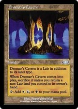 Dromar's Cavern MTG Planeshift Uncommon Land EDH Esper Tiny Leaders