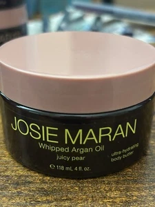 Josie Maran Whipped Argan Oil Ultra Hydrating Body Butter JUICY PEAR 4 oz - Picture 1 of 3