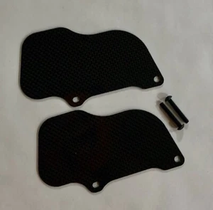 XTREME RACING TEAM LOSI 5IVE-B CARBON FIBER REAR WHEEL MUD GUARDS 2 XTR11115 RTR - Picture 1 of 1