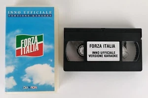 FORZA ITALIA - OFFIZIELLE HYMNE - VIDEOKASSETTE - VHS - PROMO - SEHR SELTEN! - Bild 1 von 7