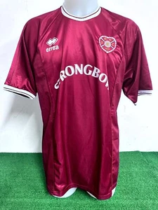 Shirt Hearts Of Midlothian No Match Worn Issue Shirt Camiseta Vintage 2000/2001 - Picture 1 of 3