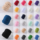 Velvet Bulky Yarn Chunky Arm Knitting Soft Giant Bulky Yarns Ball Crocheting DY7