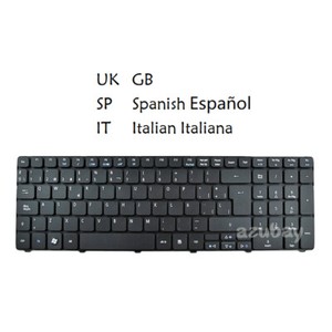 Laptop Keyboard for Acer Aspire 5625 5625G 5733 5733Z 5736 5736G 5736Z 5738 5739