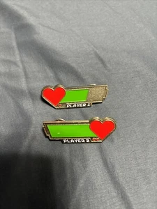 Loot Crate Player 1 And Player 2 Gaming Life Pin - Imagen 1 de 1