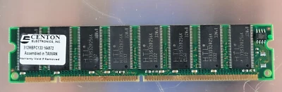 Centon 512 MB DIMM SDRAM Memory (512MBPC133) (Tested/Working) - Image 1 of 2